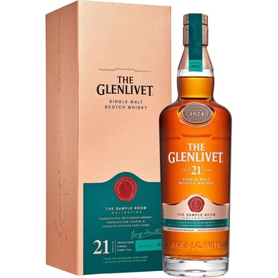 The Glenlivet 21y The Sample Room Collection 43% 0,7 l (kazeta)