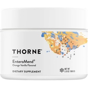 Thorne EnteroMend, ванилия и портокал, 168 g, Thorne
