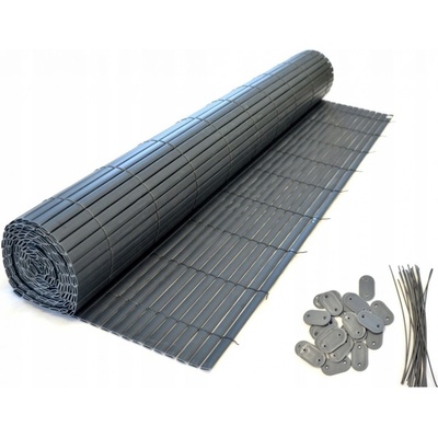 PVC Ochranná rohož Dixiestore 1,2 x 5 m antracit