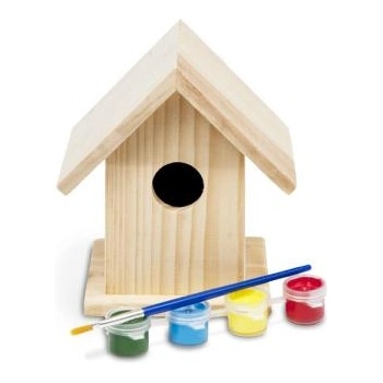 BS Toys Малка къщичка за птици за декориране