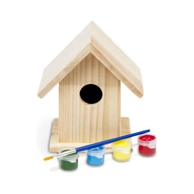 BS Toys Малка къщичка за птици за декориране