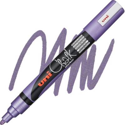 Uni PWE-5M Chalk metalická fialová