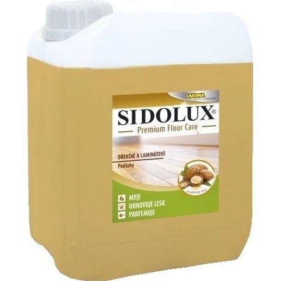 Sidolux Premium Floor Care na mytí podlah plovoucí a dřevěné s Aganovým olejem 5 l