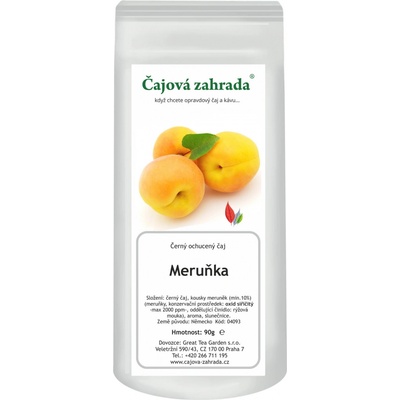 Čajová zahrada Meruňka černý ochucený čaj 1 kg