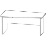  Бюро Класик M. 1.1 138x90x70x74 cm плот 18 mm (M)