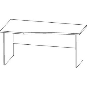  Бюро Класик M. 1.1 138x90x70x74 cm плот 18 mm (M)