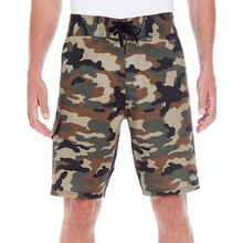 Burnside pánske šortky BU9371 Green Camo