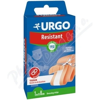 URGO RESISTANT Odolná náplast 1 m x 8 cm NOVÁ