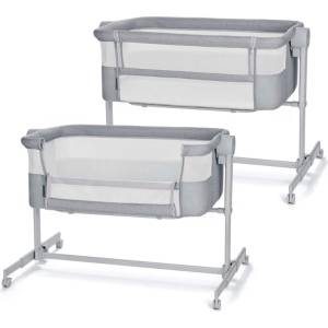 KinderKraft Бебешка кошара KinderKraft - Nestee UP 2, Light Grey (NEW024925) - ozone