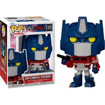Funko Pop! 131 Retro Toys Optimus Prime Transformers Generation 1