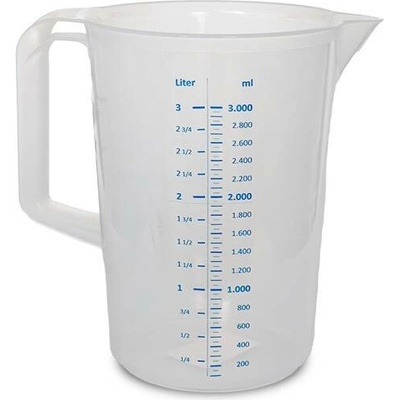 Paderno Odměrná nádoba polypropylen 3lt (čirá) prům.15,5cm, v.21cm