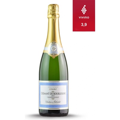 Chartron et Trébuchet Crémant De Bourgogne Chardonnay BRUT bílé suché Francie 11,5% 0,75 l (holá láhev)