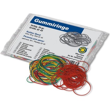 Ластици цветни Office Point 100 g 64 mm (1911002-01-1586424-02)