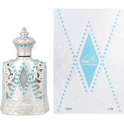 Afnan Silver Musk parfémovaný olej unisex 15 ml