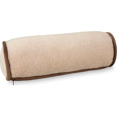 Wooline Podhlavník válec béžová 40x15 camel