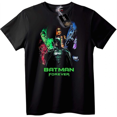 NOONEBRAND Тениска Batman Завинаги - M, Black