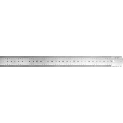 KINEX Měřítko ocelové tenké 500x30x1 mm 1023-05-050