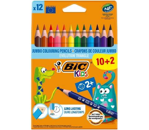 Bic Evolution Triangle 12 barev BIC 8871463