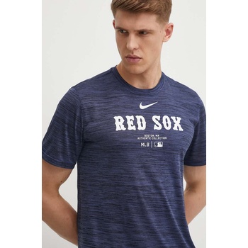 Nike Тениска Nike Boston Red Sox в тъмносиньо с принт (NKM5.44B.BQ.J37)