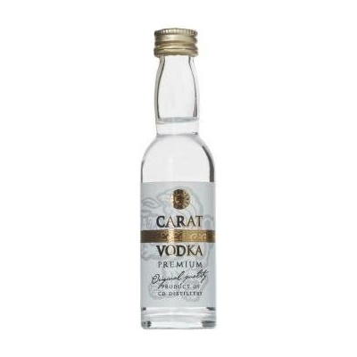 Vodka Carat Premium 40% 0,04 l (holá láhev)