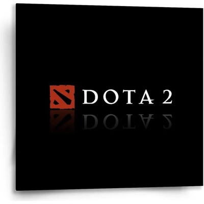 Sablio Obraz DOTA 2 Čierna - 50x50 cm