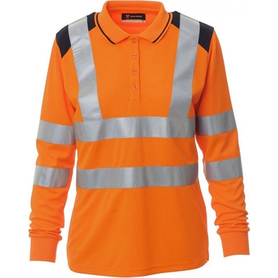 Payper GUARD+ WINTER LADY FLUO Dvojfarebná reflexná polokošeľa oranžová/navy blue M