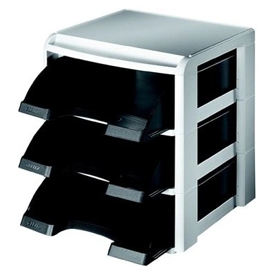 Leitz Plus box 3 zásuvky čierny