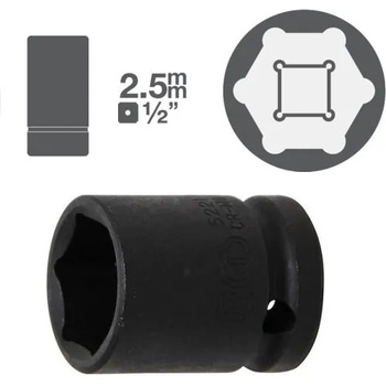 Image 1 of BGS technic Къси ударни вложки 1/2" от 6.40лв