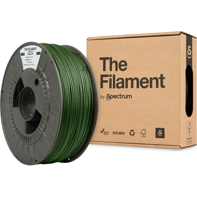 Spectrum The Filament" by Spectrum TF-24121, ASA CF, 1.75mm, GREEN, 1kg (TF-24121)