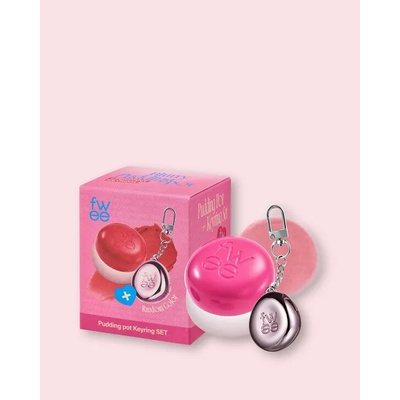Fwee Krémový balzam na líčka a pery s príveskom Lip&Cheek Blurry Pudding Pot + Pendant Keyring No.Pk01 Baby 5 g