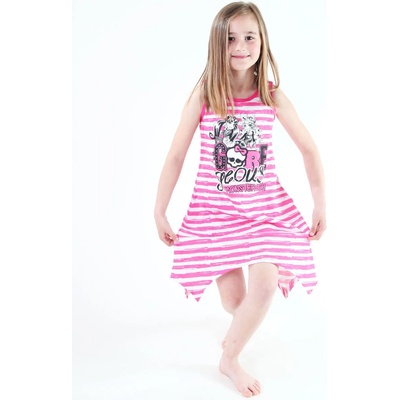 TV MANIA рокля за момиче TV MANIA - Monster High - Бяла / Pink - МЗ 550