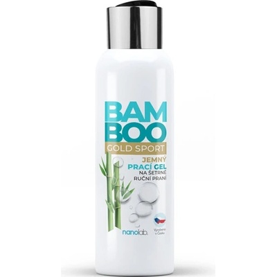 Nanolab BAMBOO Gold Sport antibakteriální prací gel 100 ml