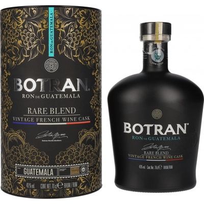 Botran Rare Blend Vintage French Wine Cask 40% 0,7 l (tuba)