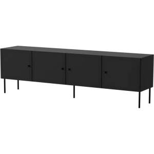 Cama MEBLE Cama 4D RTV шкаф PALAZZO BIS 201x40x60 черен мат (PALAZZO 400025)