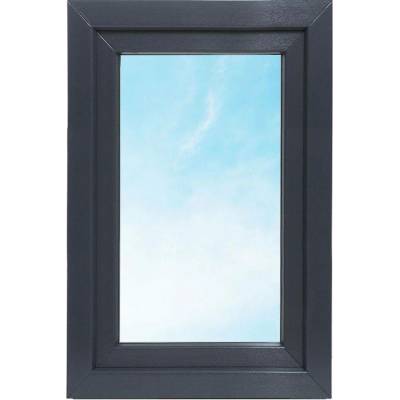 Solid Elements Premium OS 1, L, 60 × 90 cm, trojsklo, levé, antracit, bílé W2GDBCZTK1.0010