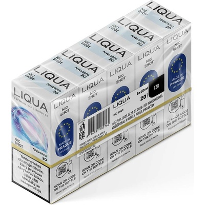 Liqua Nic Shot Booster PG30/VG70 5x10 ml 20 mg