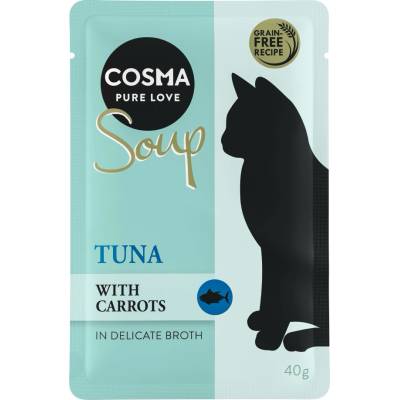 Cosma Soup 48 x tuniak s mrkvou 40 g