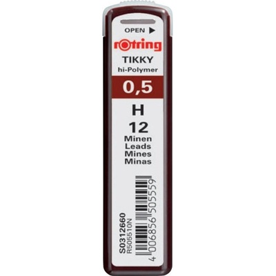 Графити Rotring Hi Polymer H 0.5 mm (1607015-H-012-05608-А)