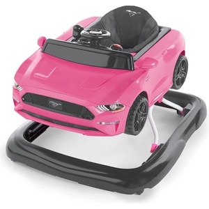 Bright Starts - Детска проходилка 3 в 1 FORD MUSTANG, розова (AG1117) Проходилка