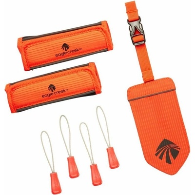 Eagle Creek cestovní sada Reflective Luggage ID Set flame orange