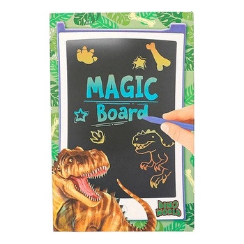 Magická tabuľka Dino World Mazacia tabuľka a pero