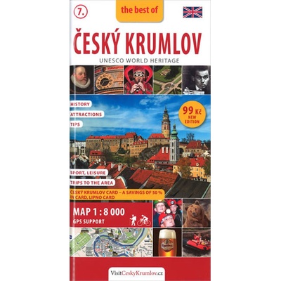 Český Krumlov kapesní průvodce anglicky