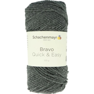 Bravo Quick&Easy 100g - 08319 šedá tmavá