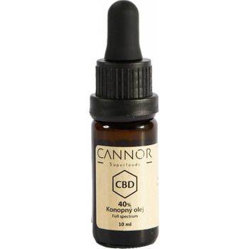 Cannor CBD konopný olej celospektrální 40% 10 ml