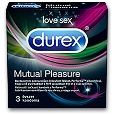 Durex Mutual Pleasure 3 ks – Zboží Mobilmania