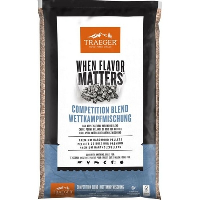 TRAEGER Pelety dřevěné Competition Blend 9 kg