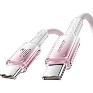 JOYROOM Кабел Joyroom S-A42, USB-C / USB-C, 60W, 1.2m, бял (6956116728106)