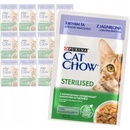 Cat Chow Sterilised jahňacie a zelené fazuľky 26 x 85 g