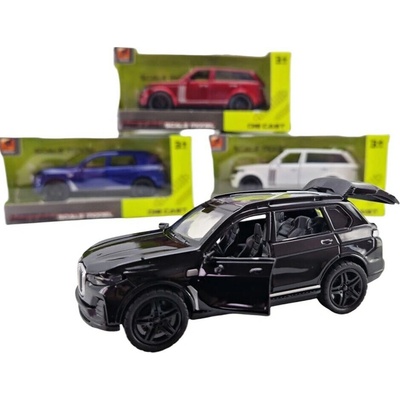Wiky Auto SUV kovové na spätné natiahnutie 12cm modrá