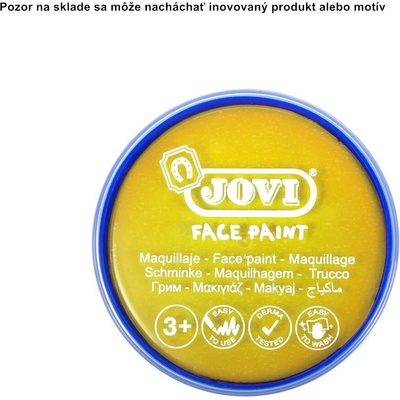Jovi farba na tvár 8 ml žltá